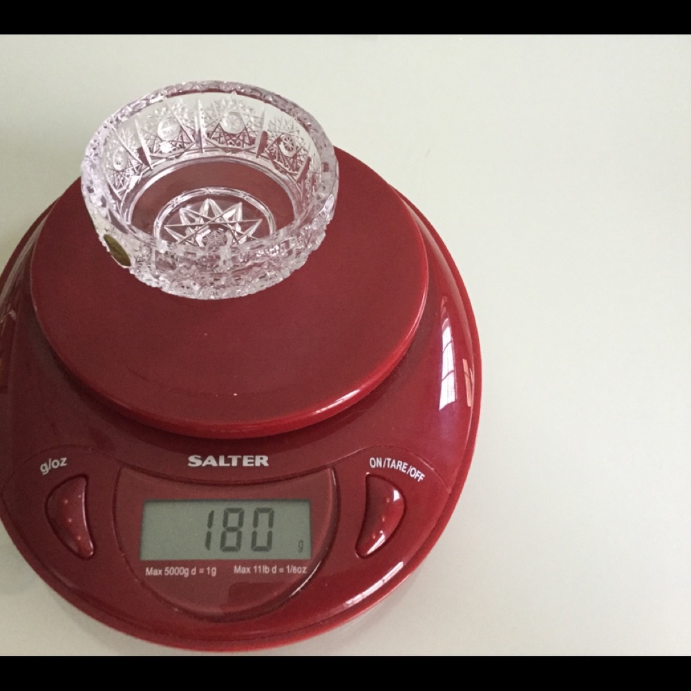 💕❤️VINTAGE BOHEMIA-  CRYSTAL CZECH REPUBLIC NWT - Picture 6 of 7